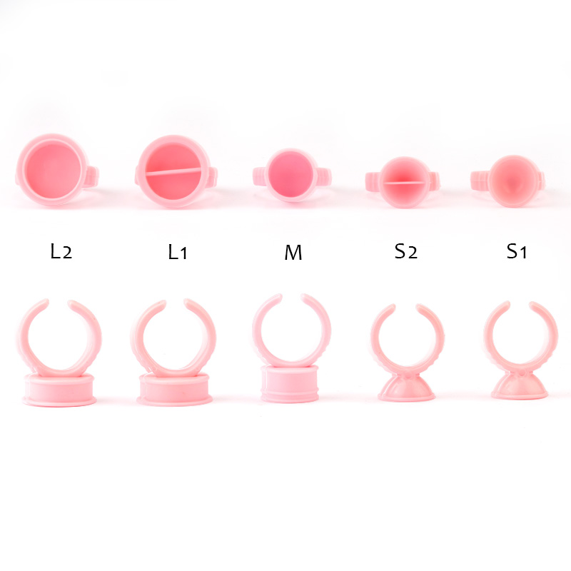 100 Pcs Sekali Pakai Lem Cinci - Eyelash Extension Guide ulasan dan harga